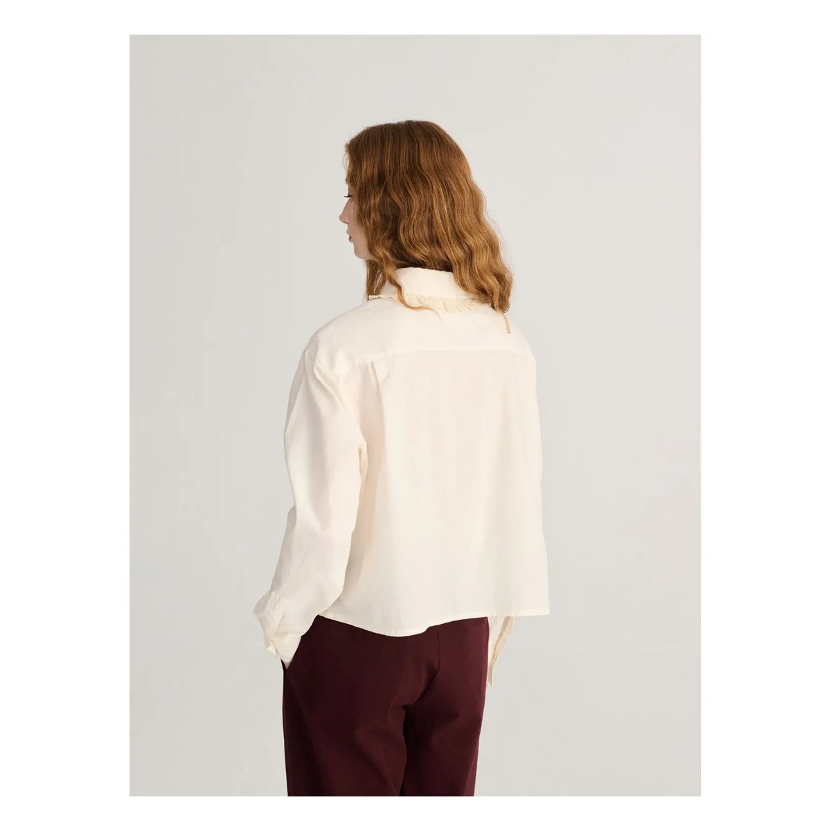 Bobo Choses - Camisa de popelín de algodón orgánico | Crudo