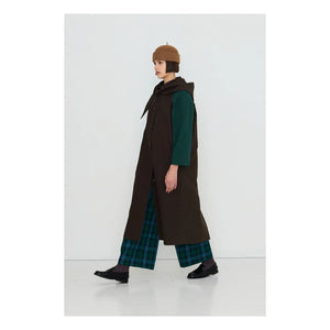 The Tiny Big Sister - Cotton Trench Coat | Amber