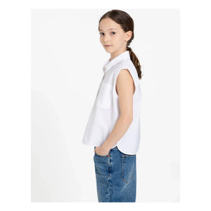 Finger in the nose - Camisa sin mangas Ella | Blanco