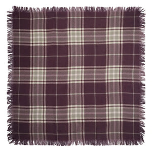Bompard - Swann تارتان شال كشمير صغير | Garnet