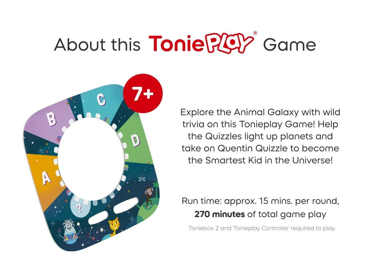 Tonies - İngilizce The Quizzles: Hayvanlar Hakkında Her Şey - Tonieplay
