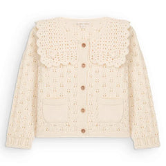 Louise Misha - Anouchka Strickjacke | Creme