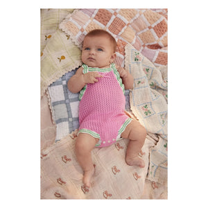 Bebe Organic - Manta Patchwork de Algodón Orgánico Mai | Azul