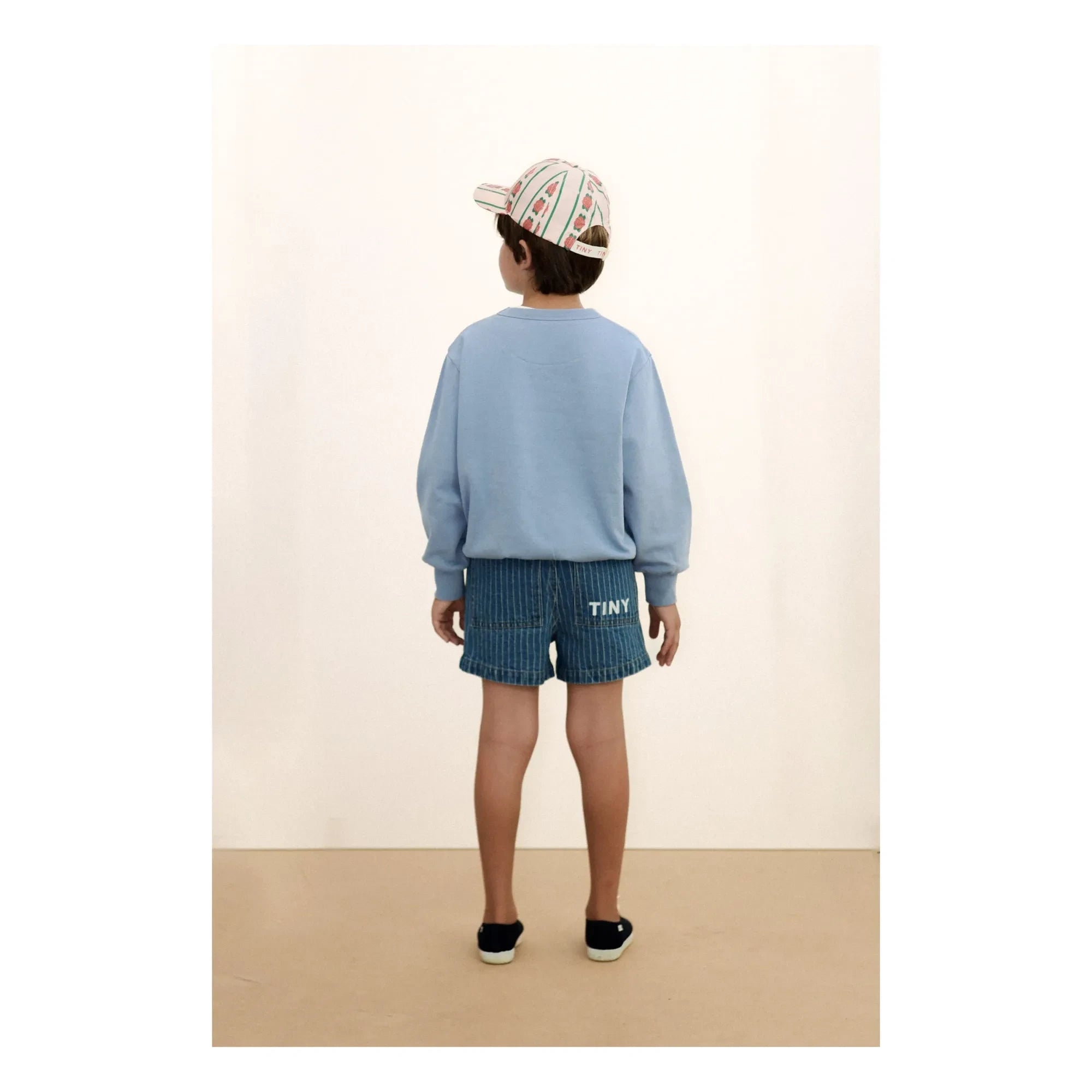 Tinycottons - Sweat Tiny Coton Bio | Gri mavi