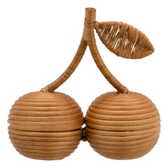 Anna + Nina - Cherry Rattan Storage Box