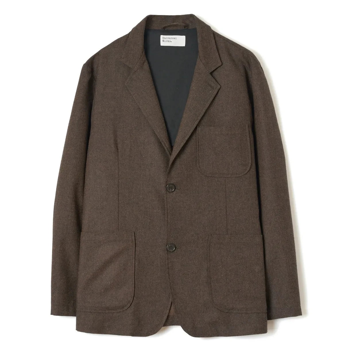 Universal Works - Pamuk Blazer | Koyu Kahverengi