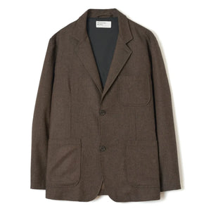 Universal Works - Baumwollblazer | Dunkelbraun