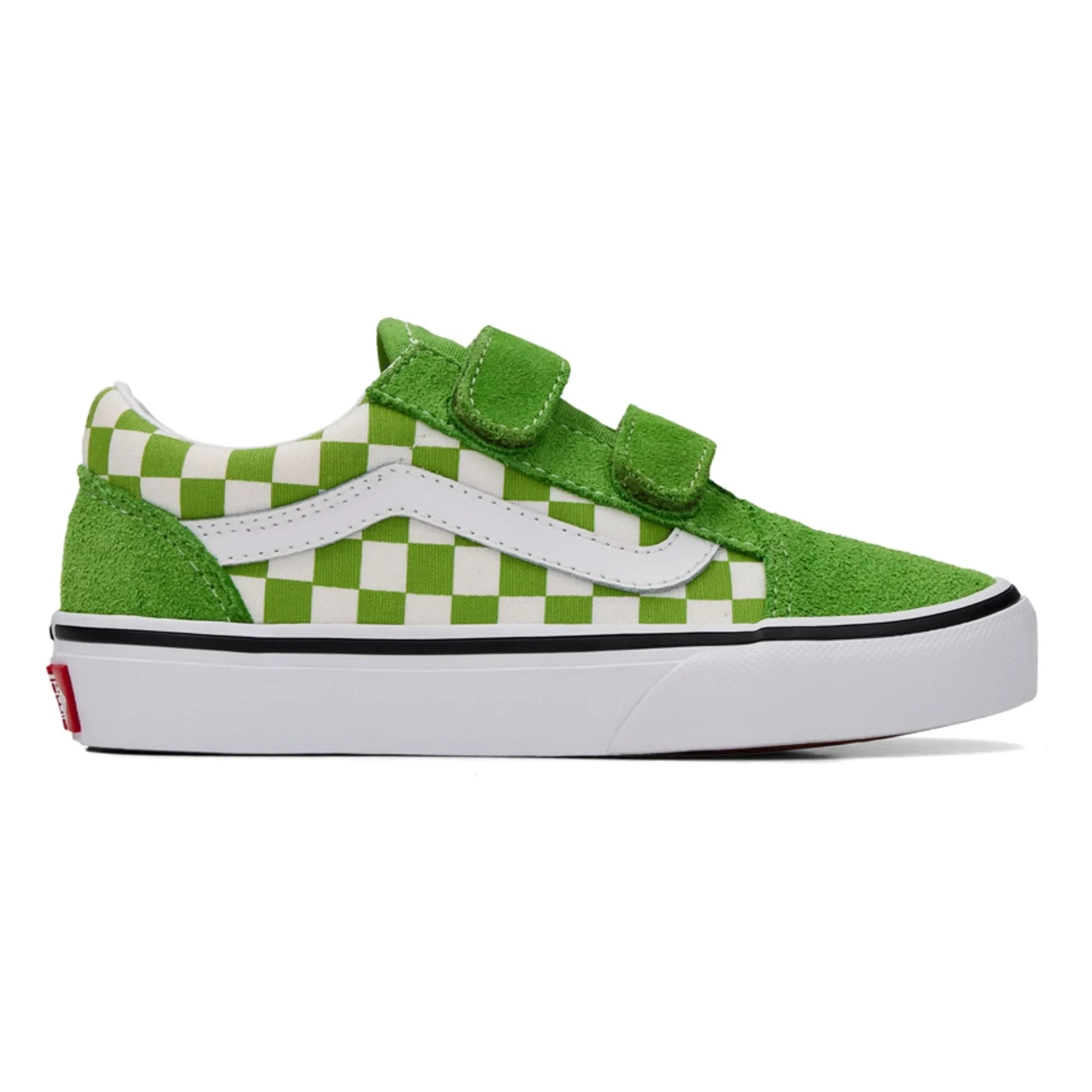 Vans - Scratch Sneakers Old Skool V Check | Yeşil