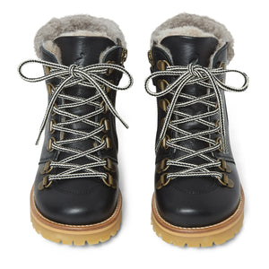 Petit Nord - Botas de invierno con forro de piel | Negro