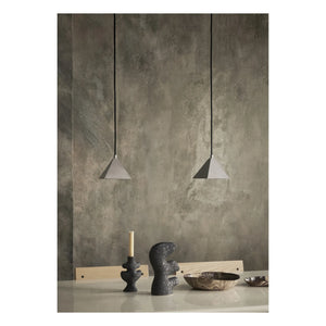Ferm Living - Yara Kerzenhalter | Dunkelgrau