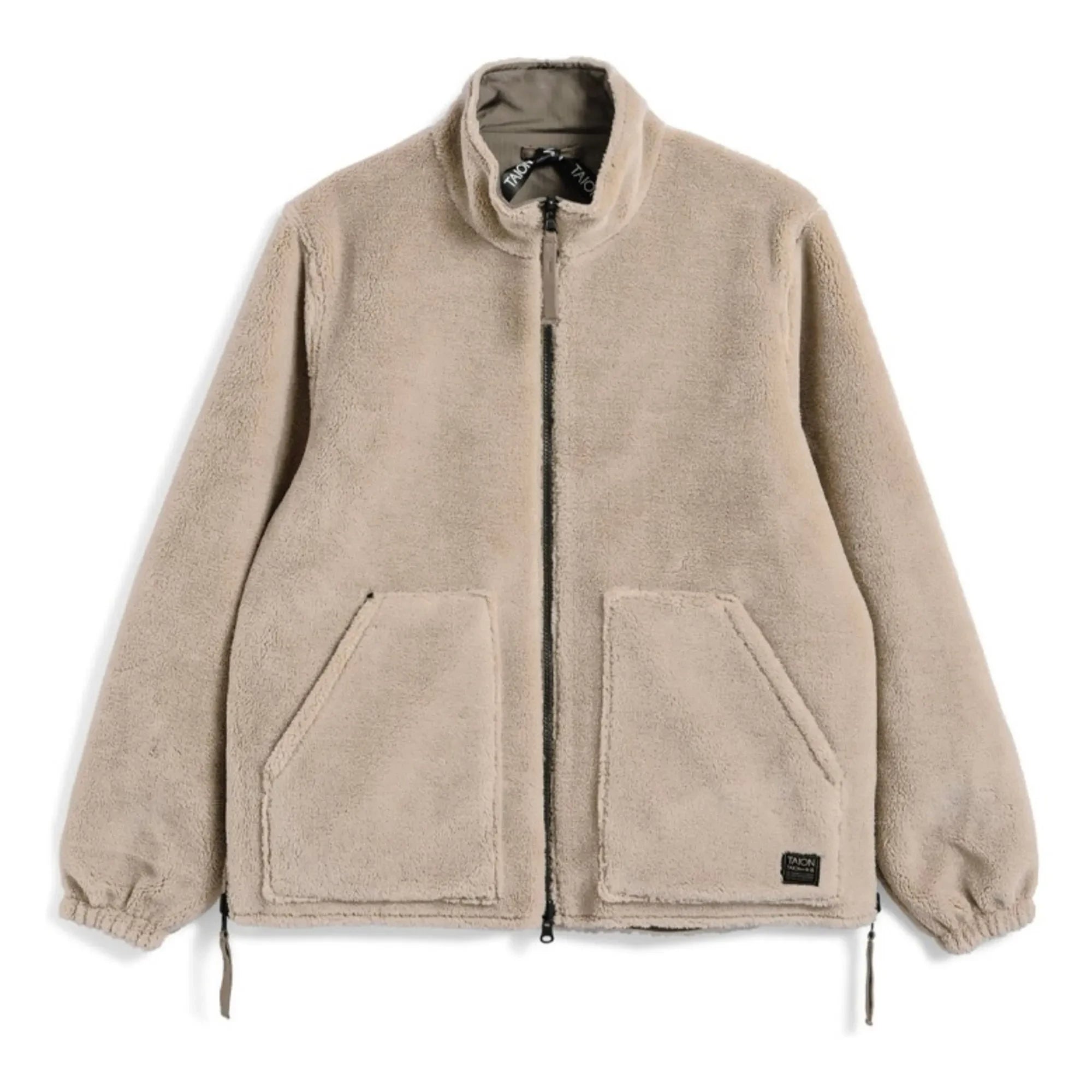 Taion - Chaqueta militar reversible, cuello alto | Moca