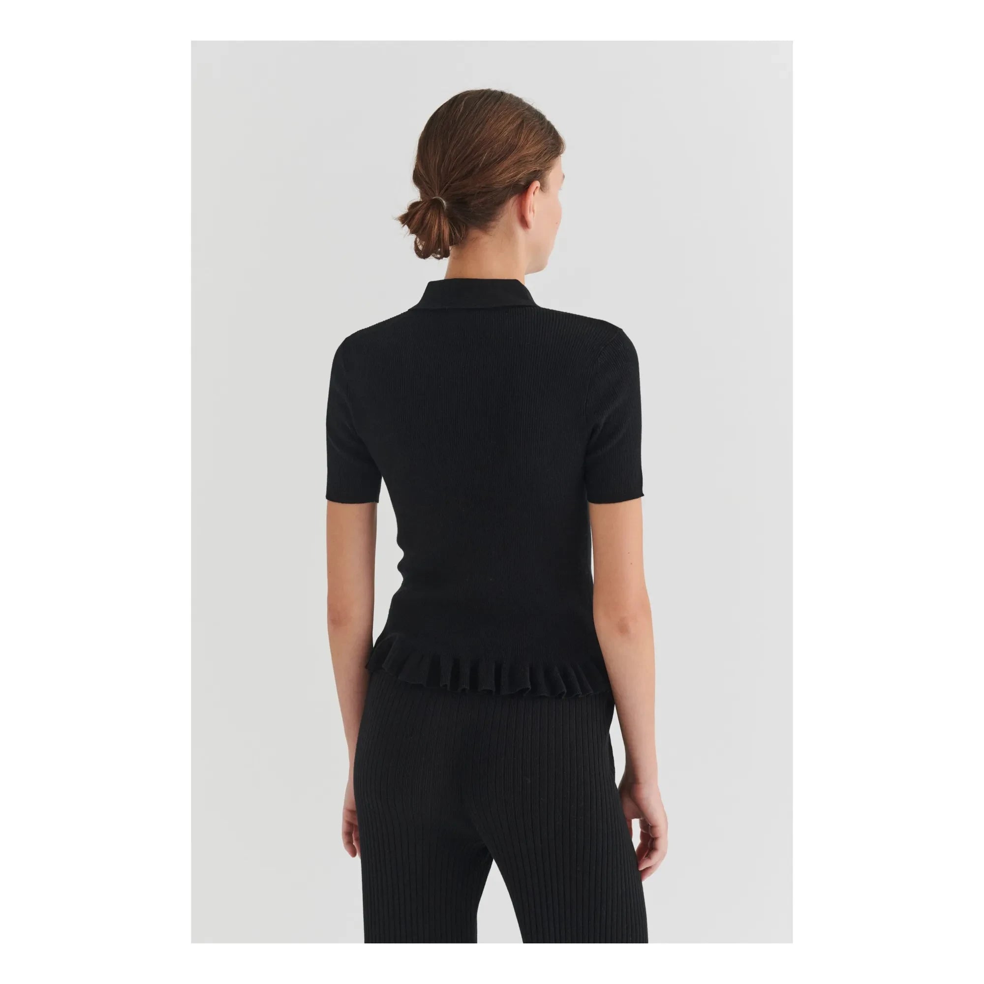 FUB - Polo Rib | Negro