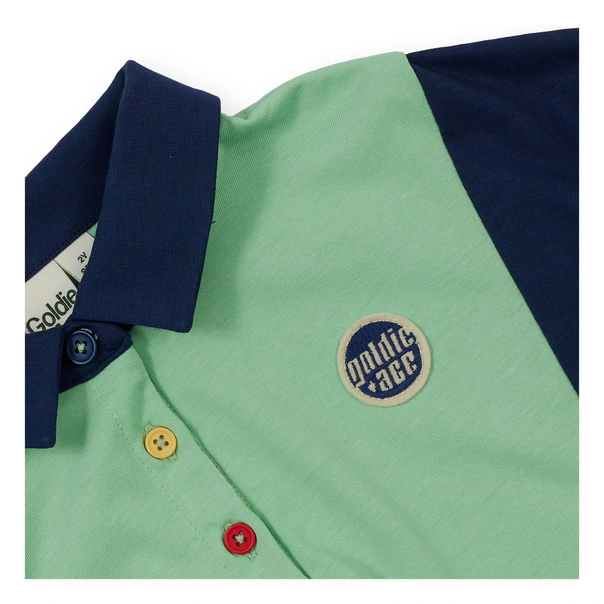 Goldie + Ace - Rugby Polo Yaka Sweatshirt | Yeşil