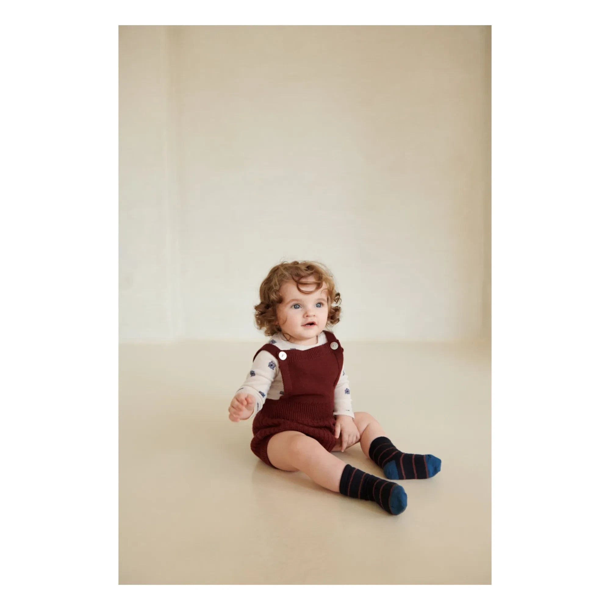FUB - Body Paisley Punto Extra Fino de Lana Merino | Ecru