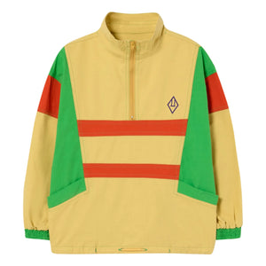 The Animals Observatory - Hellgelbe Carp Jacke mit halbem Reißverschluss