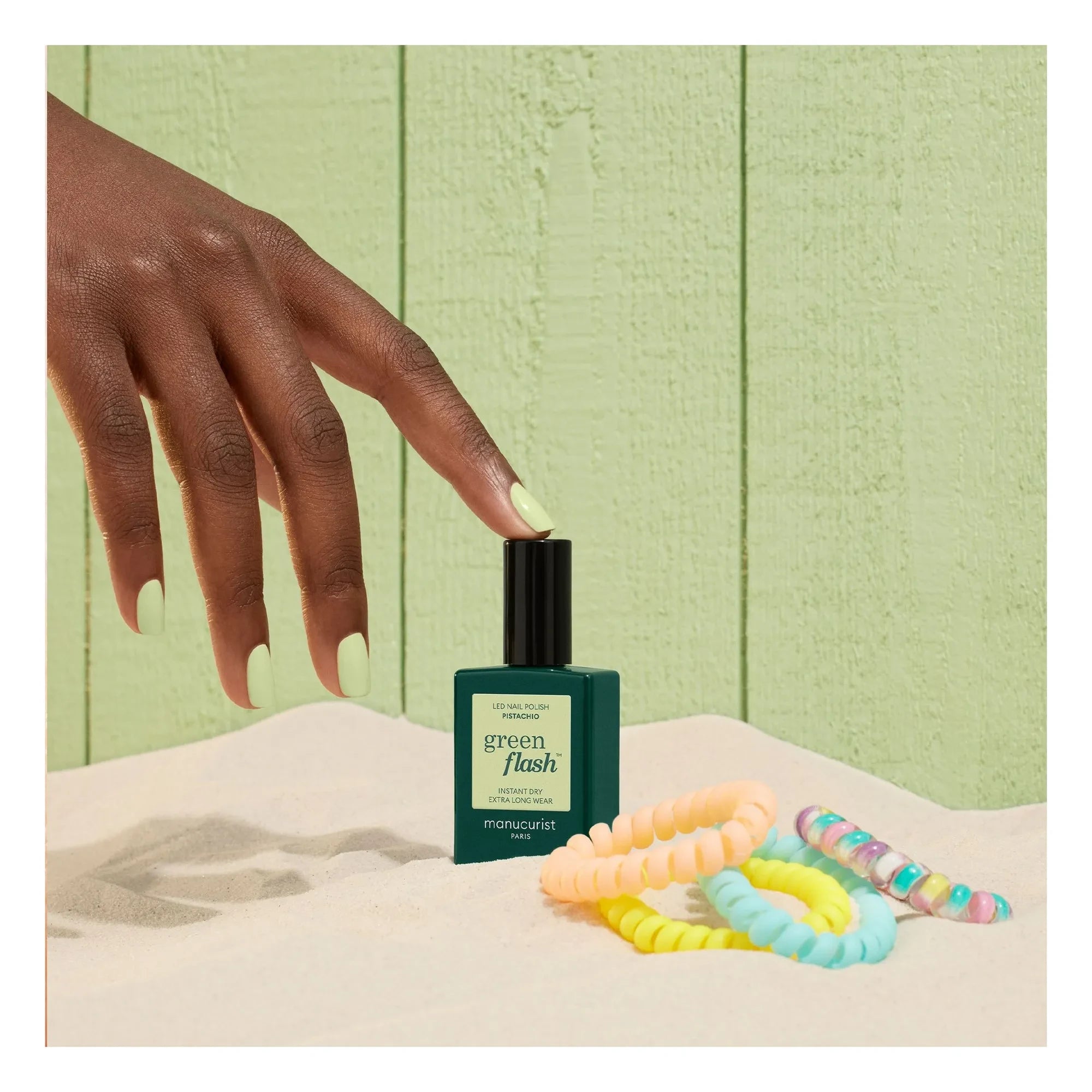 Manucurist - Green Flash Yarı Kalıcı Oje - 15 ml | Pistachio