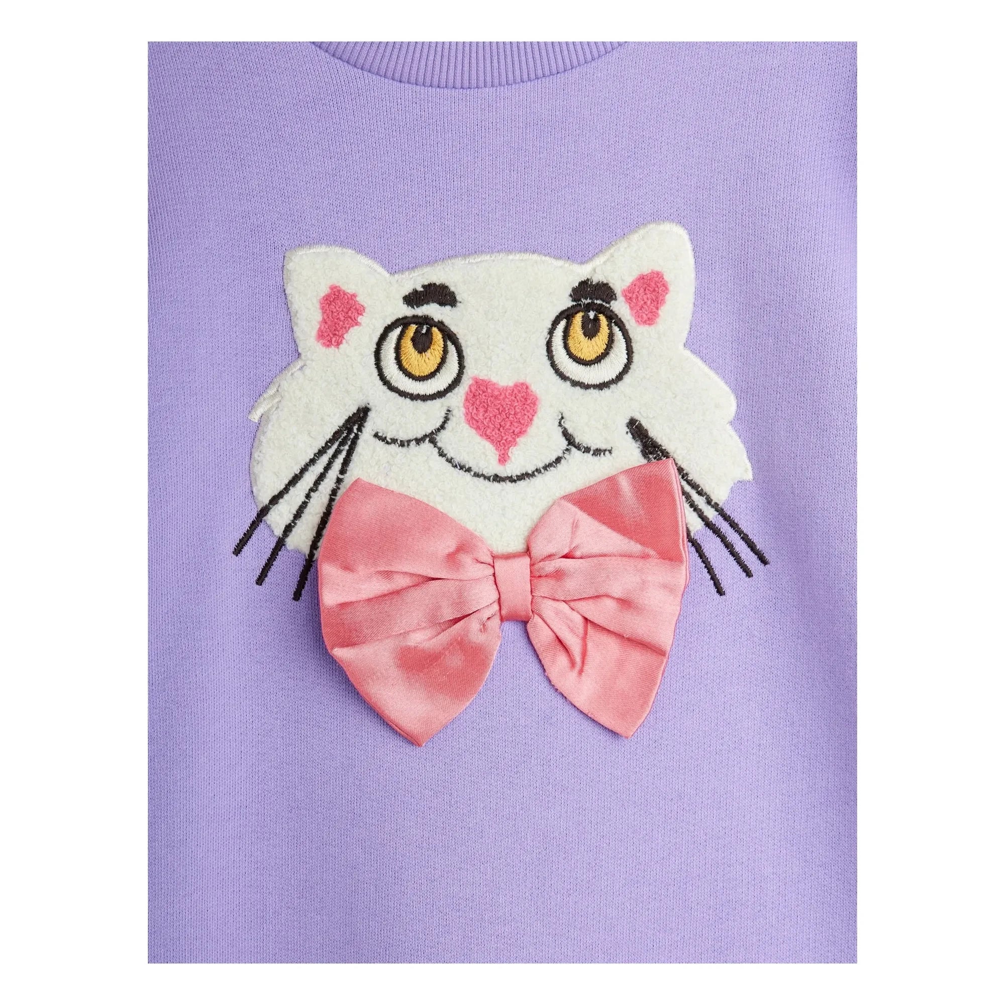 Mini Rodini - Bio-Baumwoll Katzenkleid | Lila