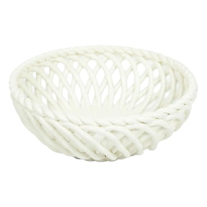 Olsson & Jensen - Ruth porcelain fruit basket | White