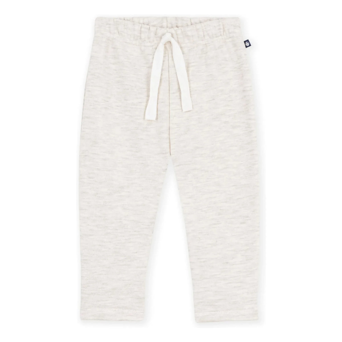 Petit Bateau - Pantalones lisos | Beige jaspeado