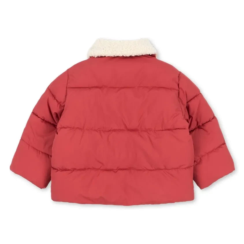 Konges Sløjd - Alpi Cerises Pufferjacke mit recycelter Faserfüllung | Rot