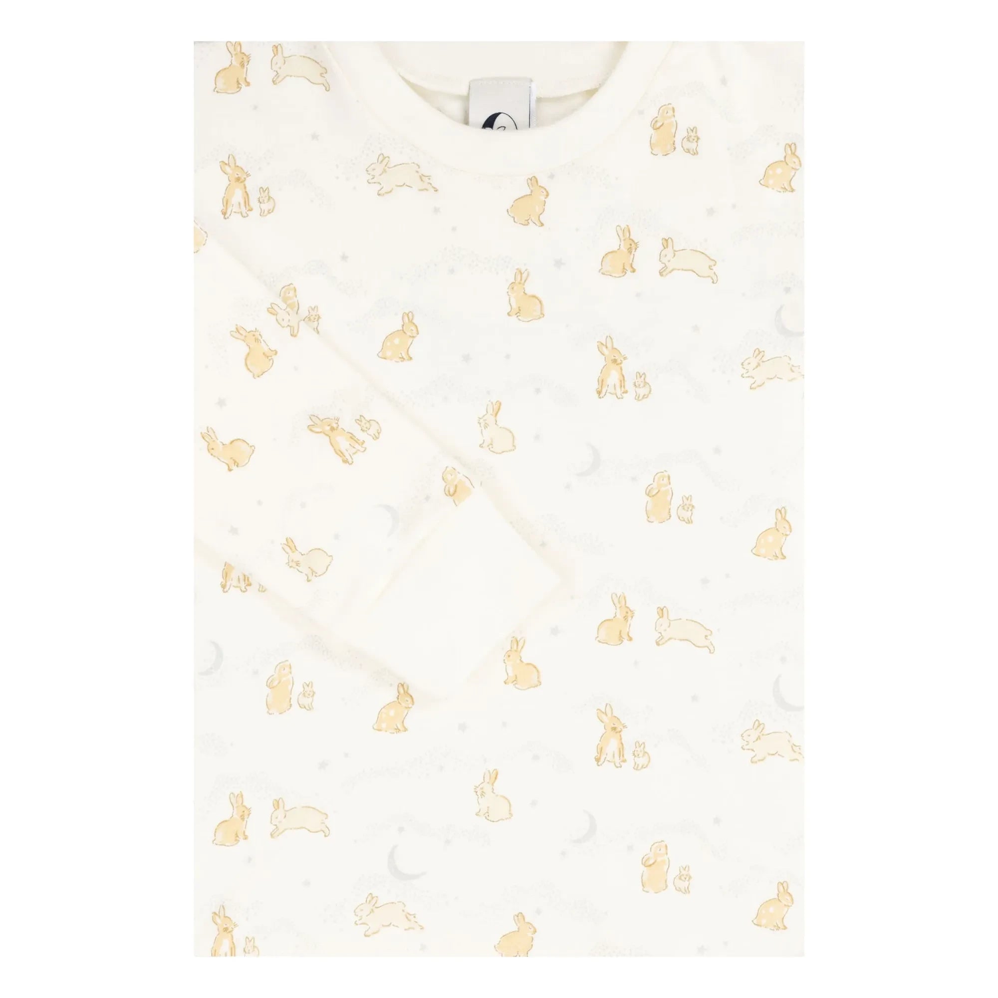 Sleepy Doe - Organic Cotton Bunny Pajamas | Off-White