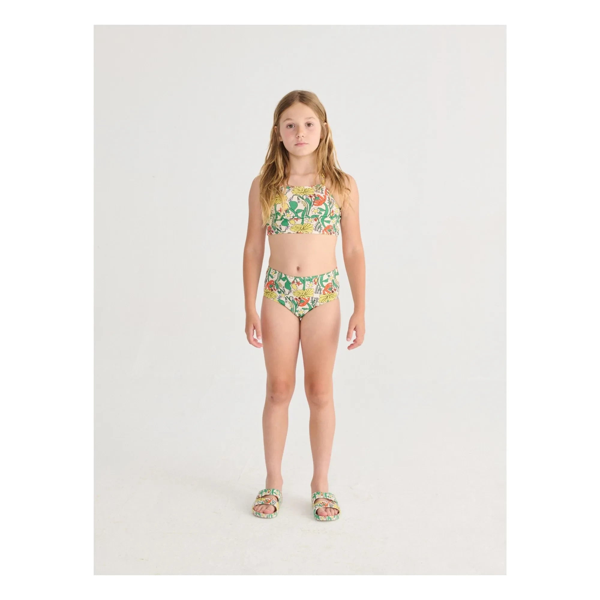Bobo Choses - Blumenmuster Recycelte Fasern | Ecru