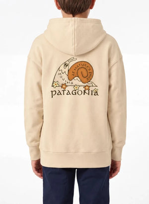 Patagonia - Logo Hooded Sweatshirt | Natural