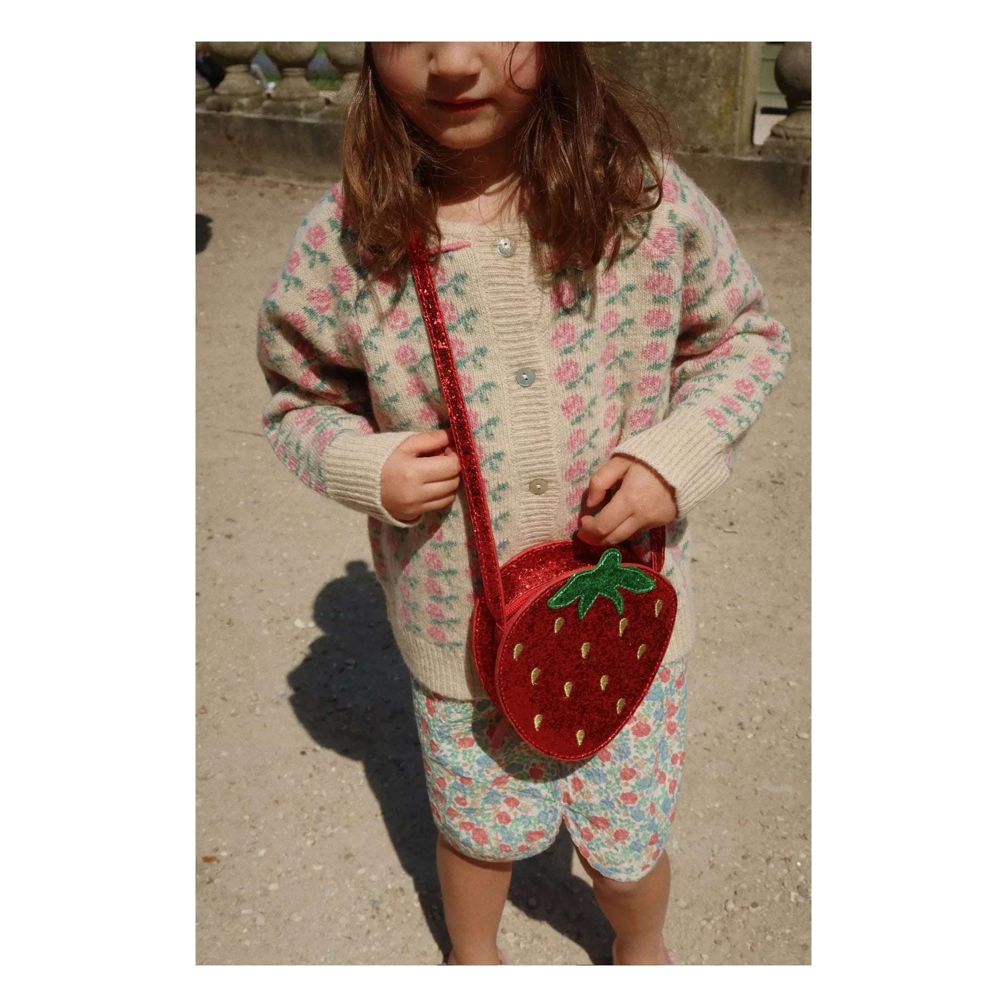 Konges Sløjd - Tut Strawberry Sequined Bag | Red