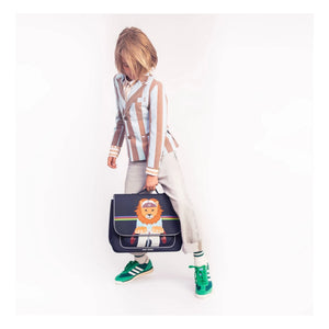 Jeune Premier - King Of The Cobbles Midi Bag | Midnight Blue