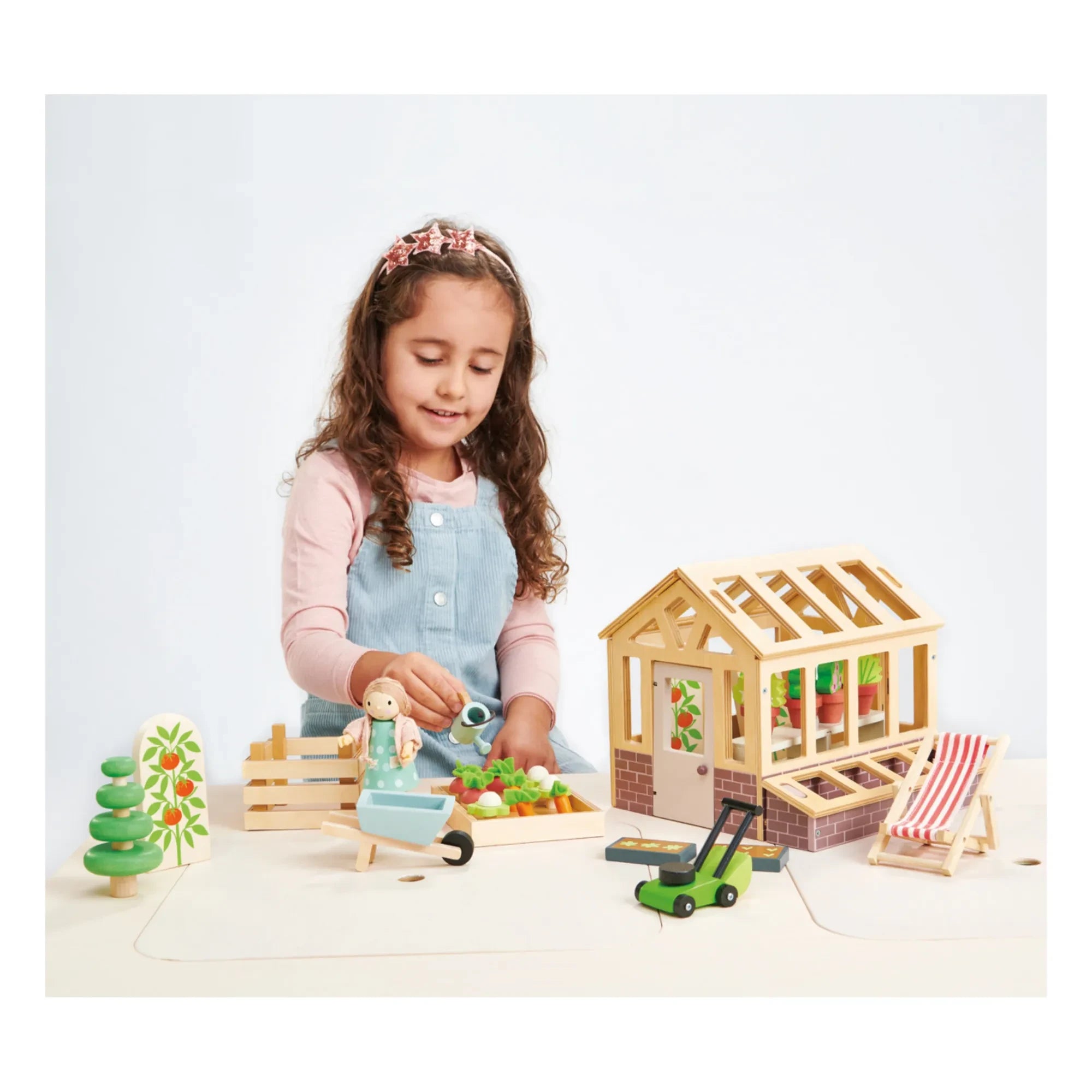 Tender Leaf Toys - Ahşap Sera ve Aksesuarlar
