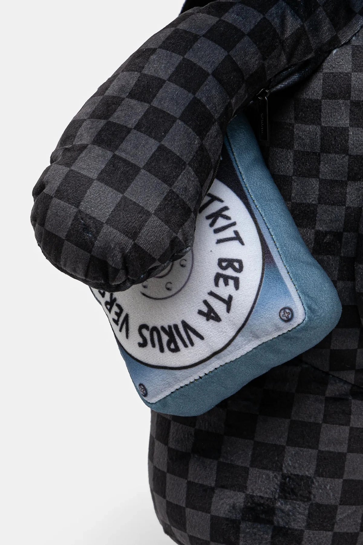 Sprayground - Siyah Küçük Boy Desenli Sırt Çantası 910B6784NSZ