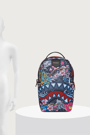 Sprayground - Schwarzer Rucksack mit japanischem Tattoo-Motiv 910B8862NSZ