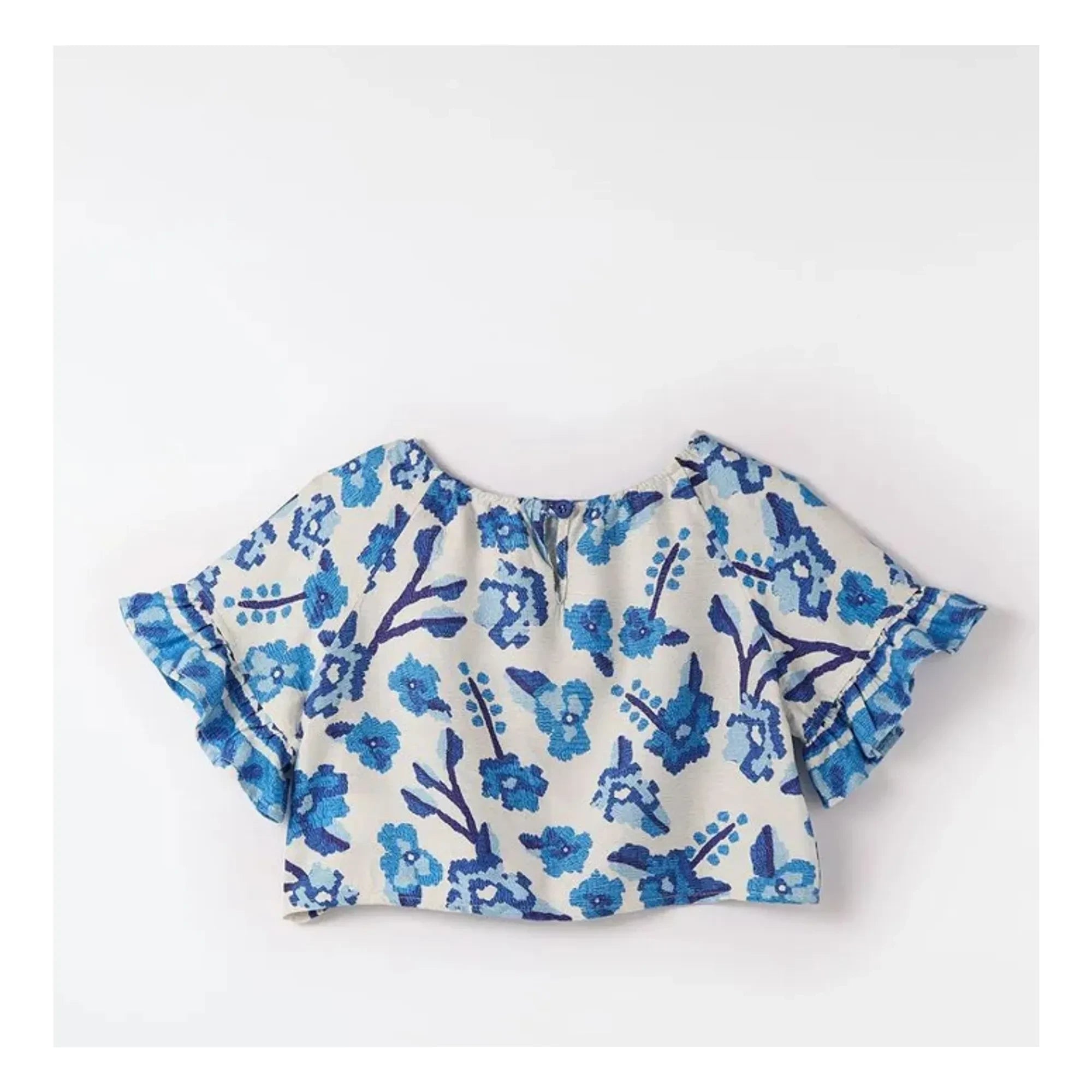 Fabula - Jardin de Fleurs Bluz | Mavi
