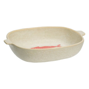 Madam Stoltz - Stone powder fish baking dish | Beige