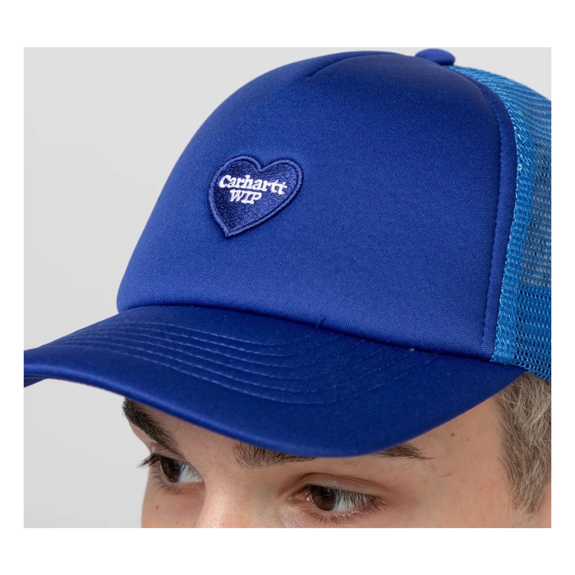 Carhartt WIP - Heart Patch Şapka | Electric Blue