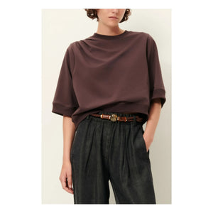Sessùn - T-Shirt Pova | Braun