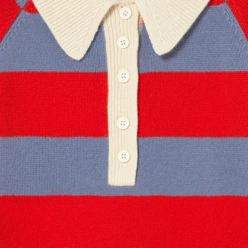 The Tiny Big Sister - Frank Laine Striped Sweater | Orange