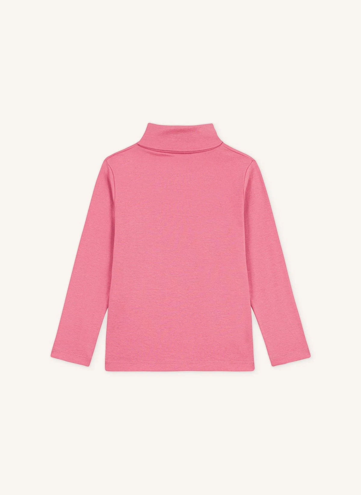 Petit Bateau - Organik pamuk logo balıkçı yaka | Toz Pembe