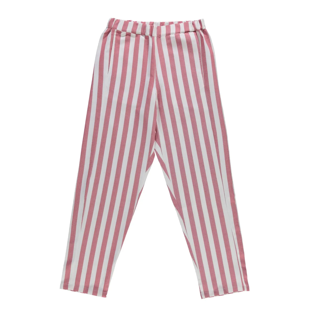 Poudre Organic - Pantalón Cherry a rayas | Rojo