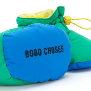 Bobo Choses - Gepolsterte Pantoffeln mit Gänsedaunen | Grün