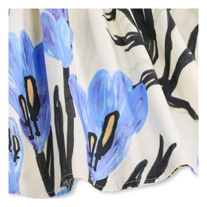 Molo - Vestido floral de algodón orgánico Chipie | Crudo