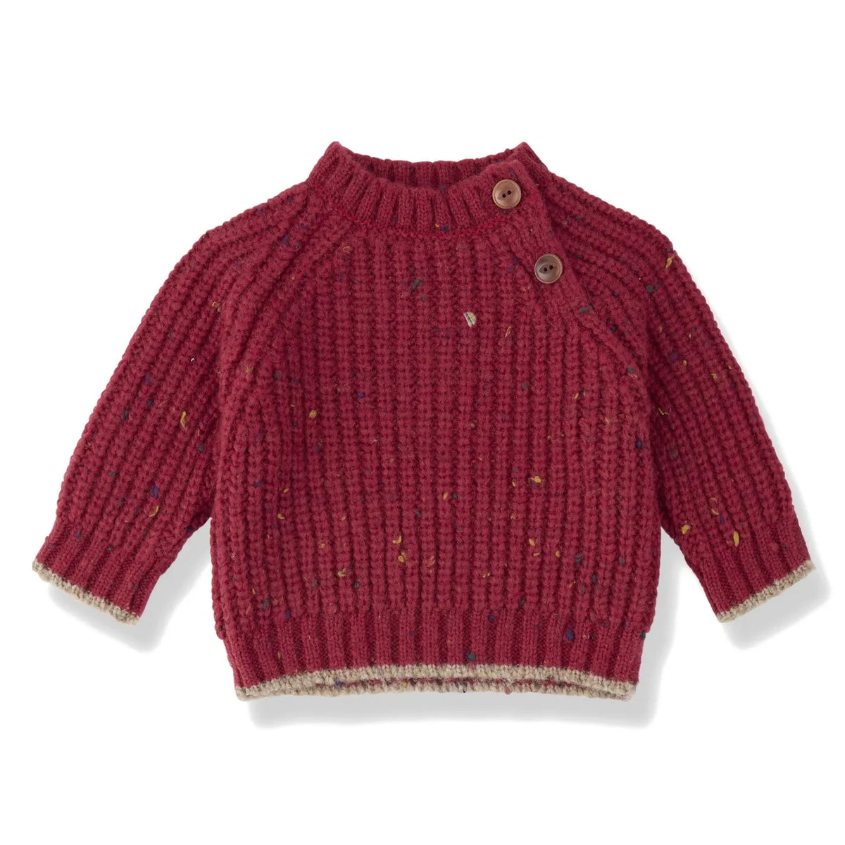 1+ in the family - Maligne Wollpullover | Rot