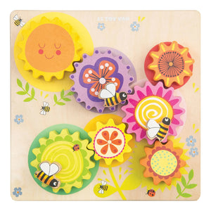Le Toy Van - Bienen & Blumen Holz Zahnräder