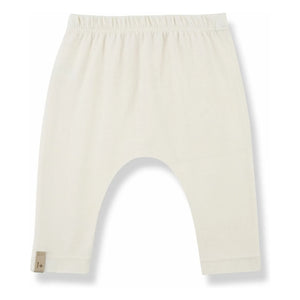 1+ in the family - Celine Bio-Baumwoll-Leggings | Ecru