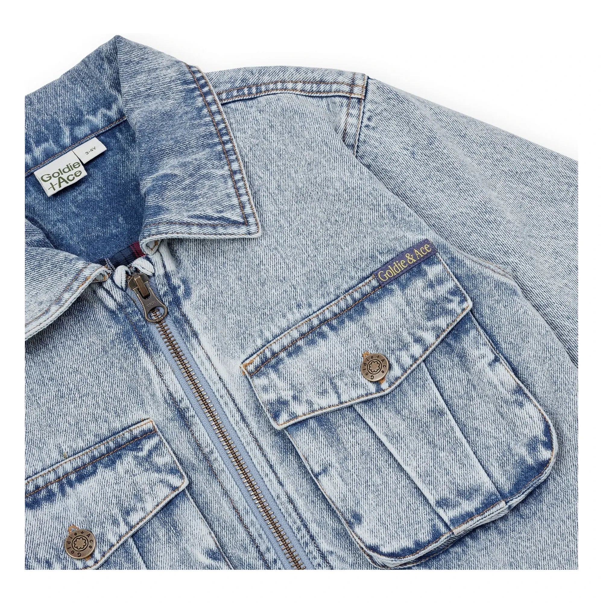 Goldie + Ace - Dustin Denim Ceket | Mavi