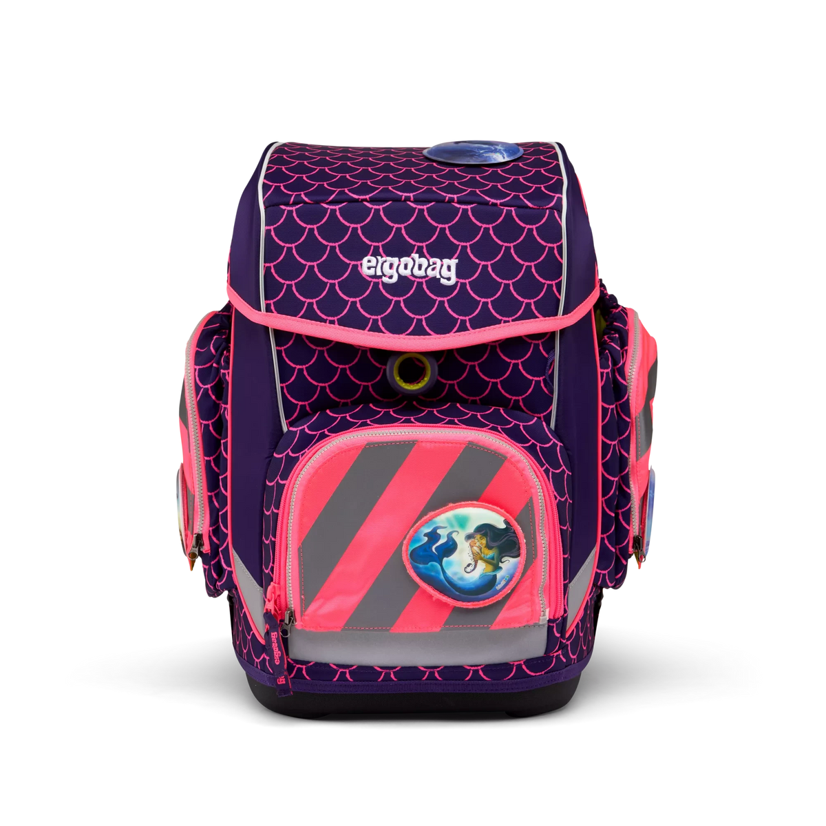 Ergobag - Zip-Set with reflective Stripes Pink