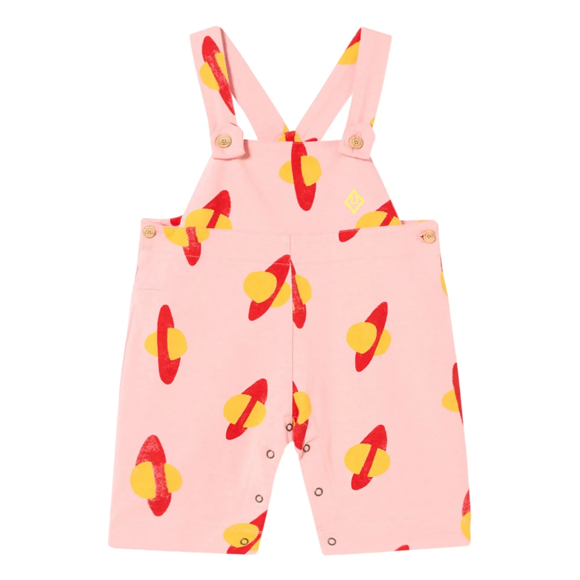 The Animals Observatory - Baby Mule Planet Jersey Overall | Rosa