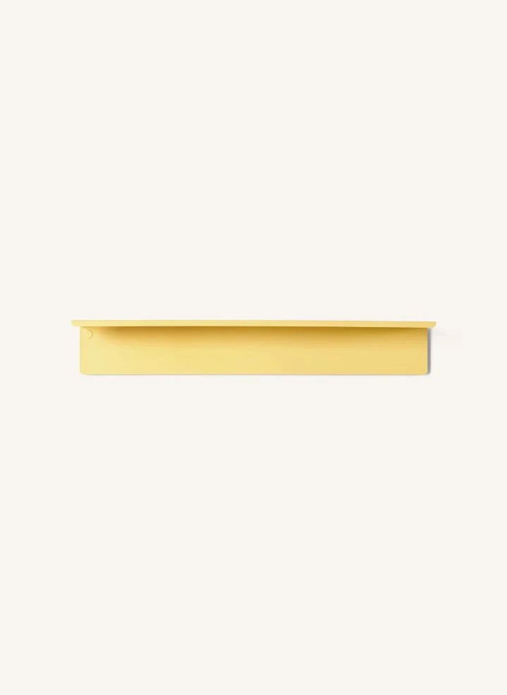 Mustard Made - Ledge Metal Duvar Rafı | Soluk sarı