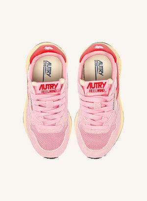 Autry - Reelwikid Niedriges Wildleder Sneaker | Rosa