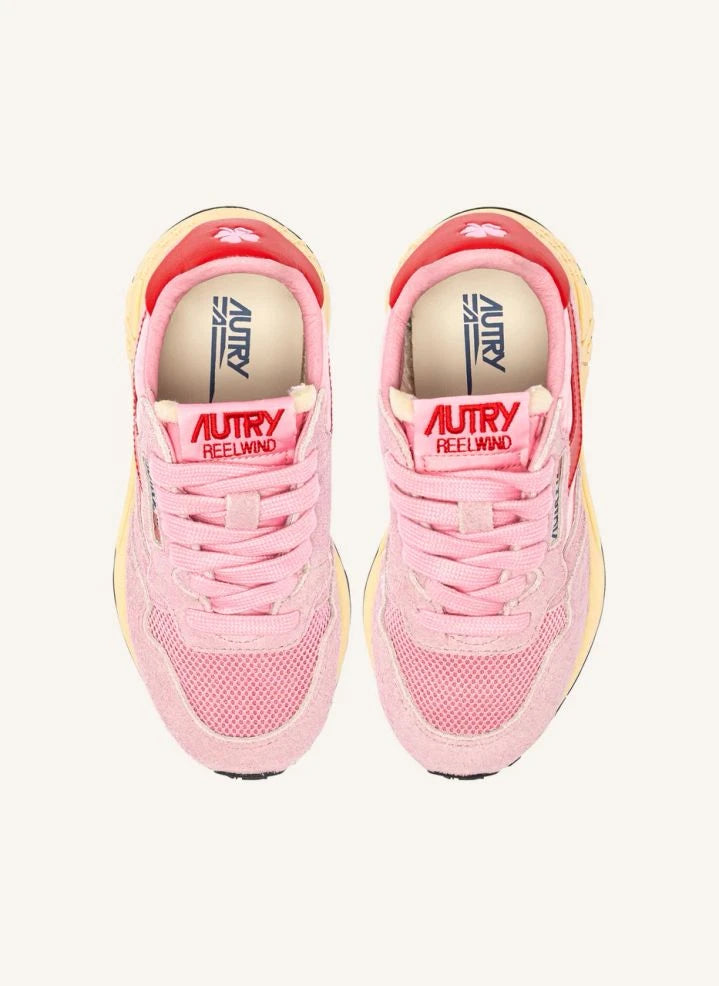 Autry - Reelwikid Niedriges Wildleder Sneaker | Rosa